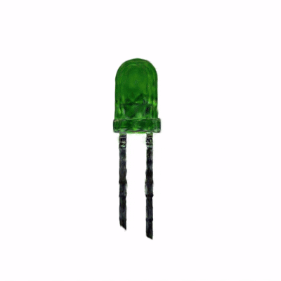 Green light diode generation result